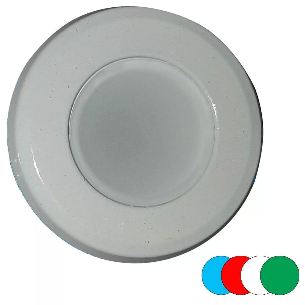 Shadow-Caster Full Color Dimmable Shadow Net Enabled White Powder Coat Finish Down Light - SCM-DL-CC
