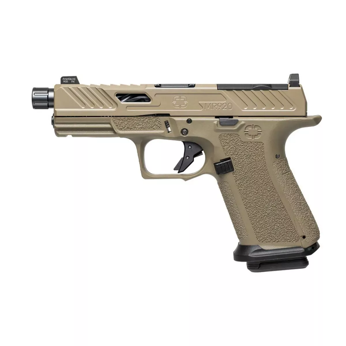 Shadow Systems MR920 Elite 9mm FDE THD BBL OR