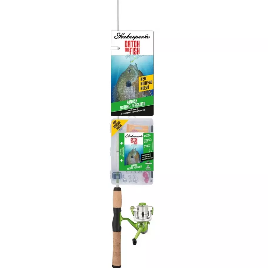 Shakespeare Catch More Fish Panfish Spinning Combo
