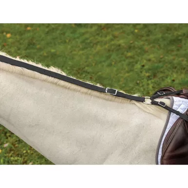 SHIRES Avignon Daisy Black Reins (50022BLKONESZ)