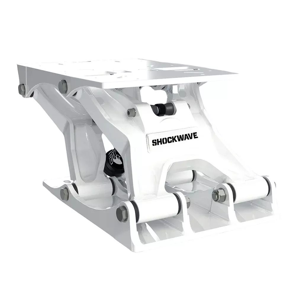 Shockwave S5-AL Suspension Base - White - SW-07823-W