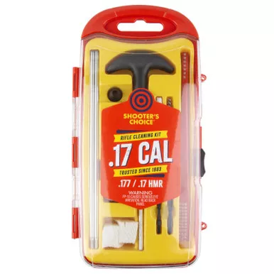 SHOOTERS CHOICE .17 Cal Rifle Cleaning Kit (SHF-SRK-17)