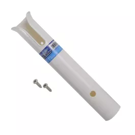 Shoreline Marine Rod Holder Single Basic White Tube