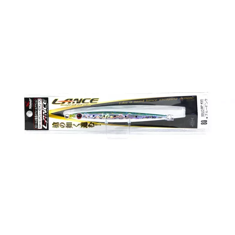 Shout 101-LC Metal Jig Lance Slow Fall Long 80 grams I (7734)