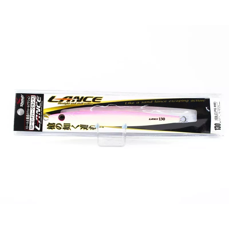 Shout 103-LC Metal Jig Lance Slow Fall Long 130 grams PG (8052)