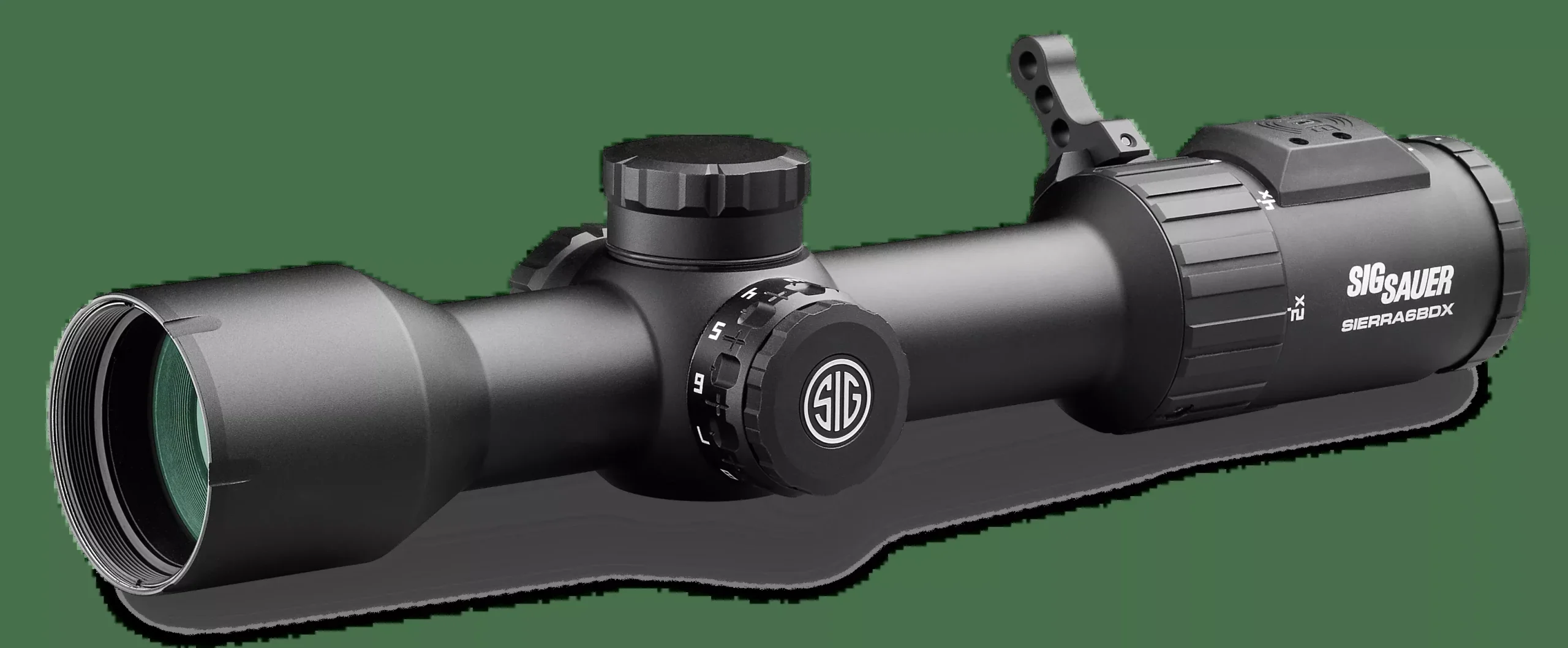 Sig Optics Scope Sierra6 Bdx – 2-12×40 Bdx-r2 Sf 30mm Matte