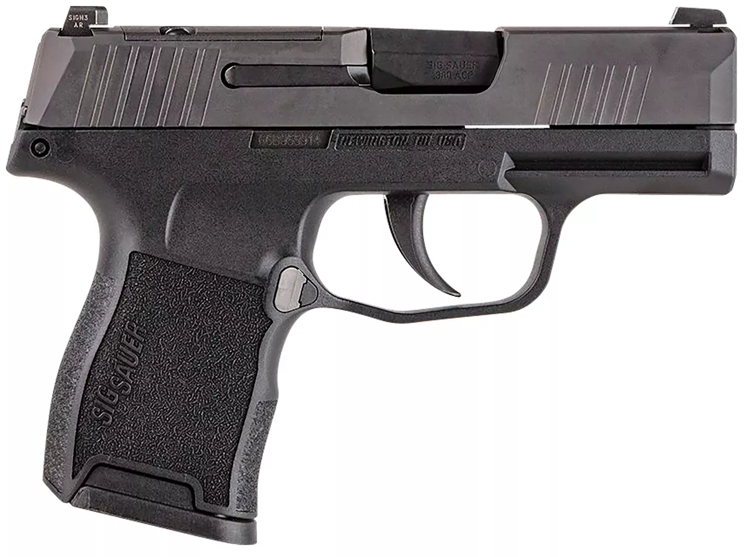 Sig Sauer P365 380 ACP Pistol 3.10″ Black SS 365380BSSMS