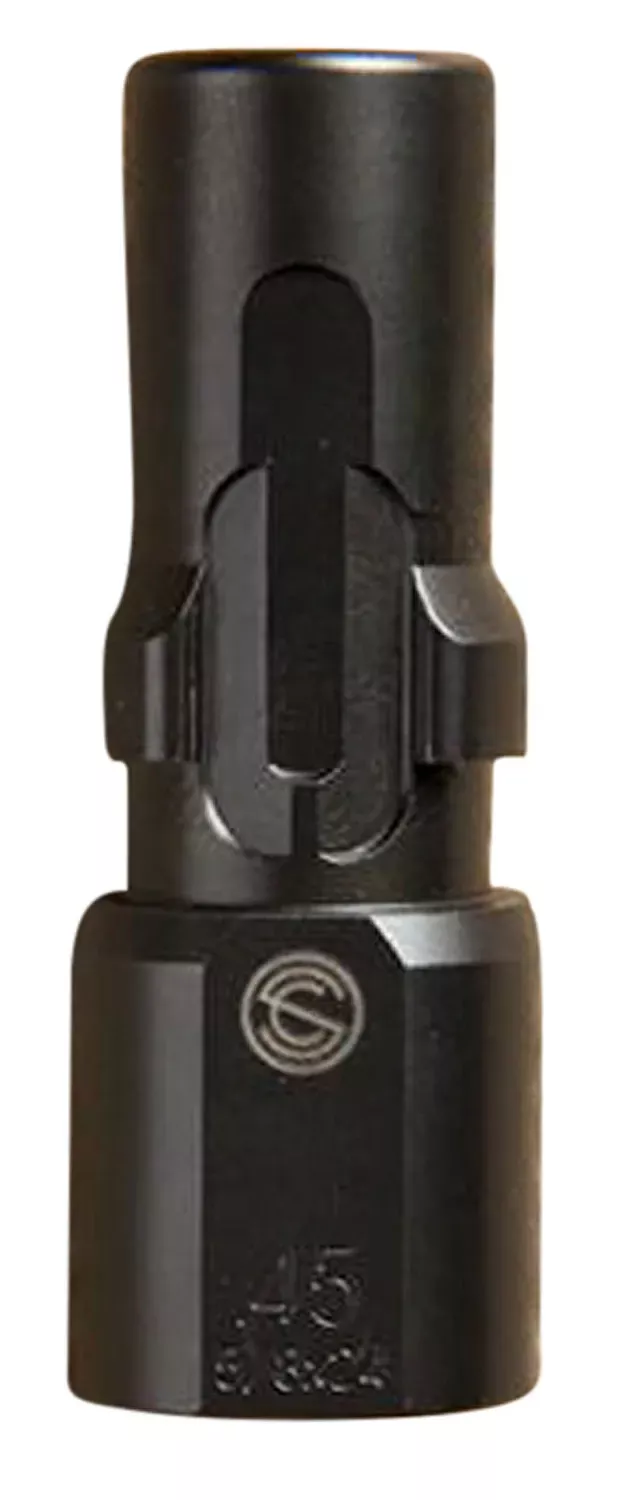SilencerCo 3-Lug Muzzle Device 45 ACP 5/8"-24 Threads Black