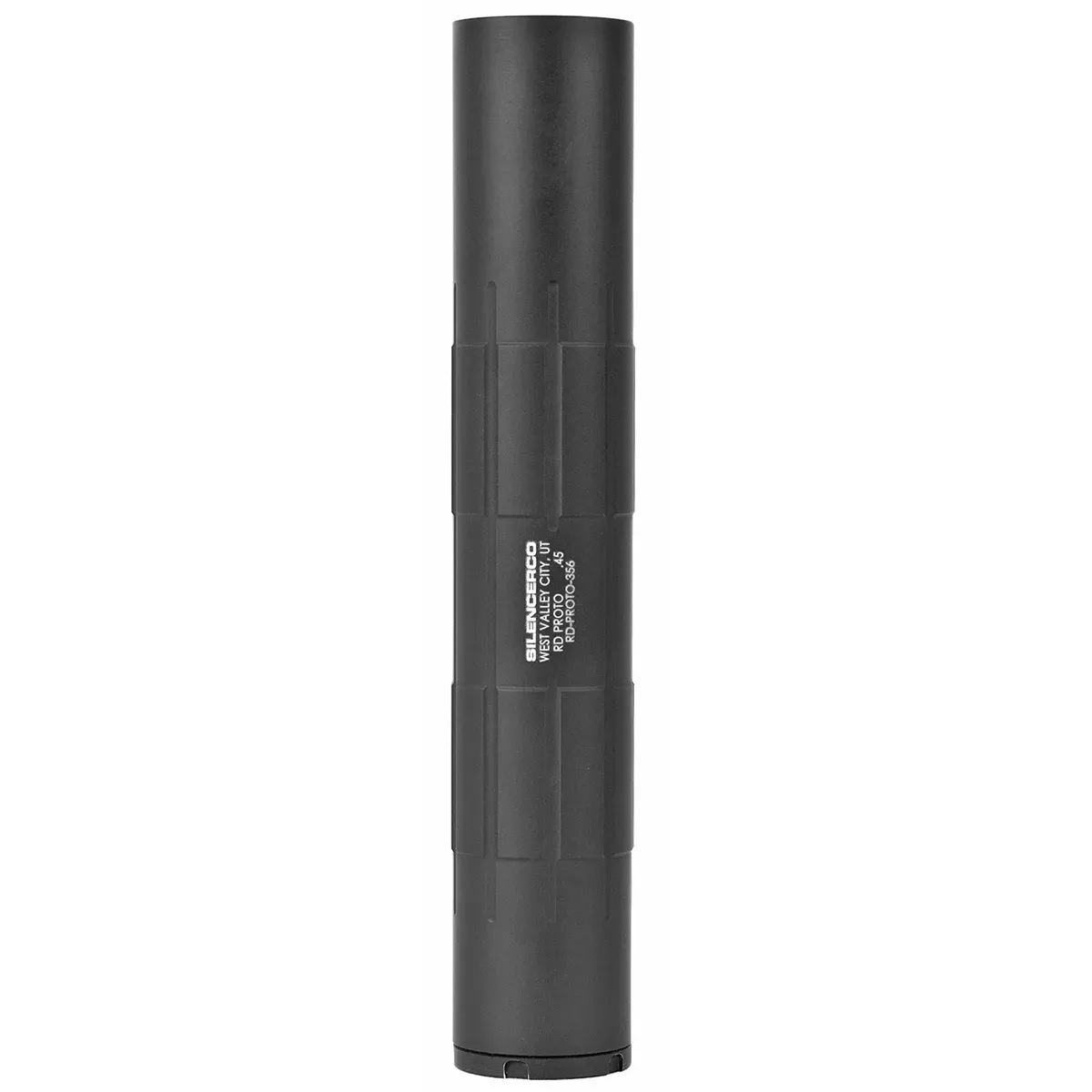 Silencerco Octane 45 2.0 9mm-.45ACP/10mm/.300BLK Subsonic Full-Auto Rated Alpha Mount-Compatible Aluminum/Stainless Steel Black
