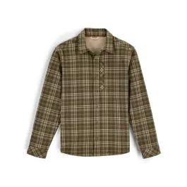 Simms Men's Coldweather Shacket - Schooner Plaid/Loden - M