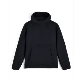 Simms Men's Strata 330 Half-Zip Midlayer Hoody - Black - L