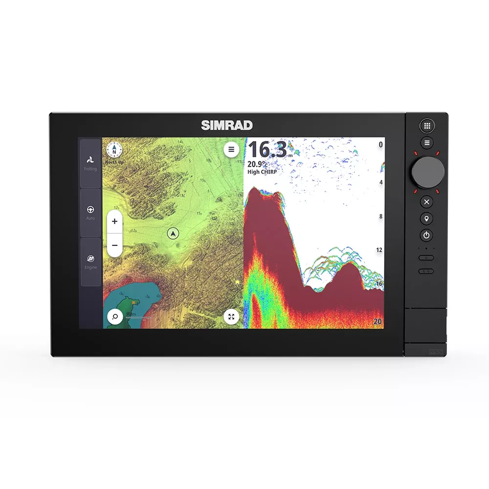 Simrad NSS4-12 12″ Combo w/U.S. C-MAP [000-16015-001]