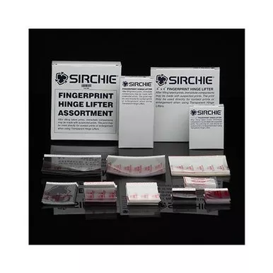 Sirchie 133LTWB SEARCH Hinge Fingerprint Lifters, Super 96 Piece Assortment