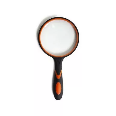 Sirchie 319P Plastic Frame Hand-Held Fingerprint Reader, 4" Diameter