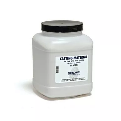 Sirchie 639C1 Tire & Footprint Casting Plaster, 8 Pounds