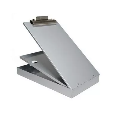 Sirchie CLIP100 Two Compartment Aluminum Clipboard