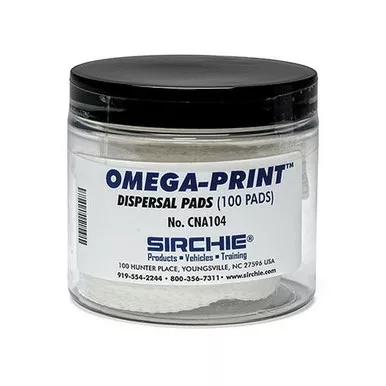 Sirchie CNA104 Omega-Print Dispersal Pads (100 Pack)