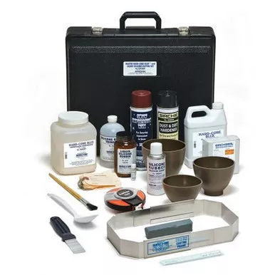 Sirchie CSP1000 Master Hard Core Blue and Liquid Silicone Casting Kit