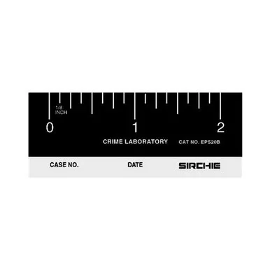 Sirchie Disposable 2" Photo Evidences Ruler