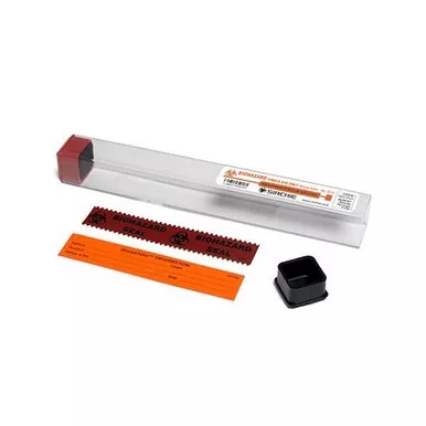 Sirchie ECT2 Syringe Transport Tube, 1" x 8", 12 Pack