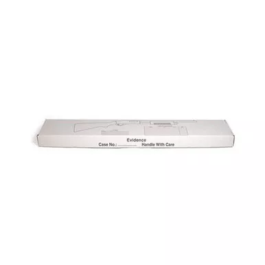 Sirchie ERB004 Rifle Evidence Collection Boxes, 50" x 8.5" x 3", 25 Pack
