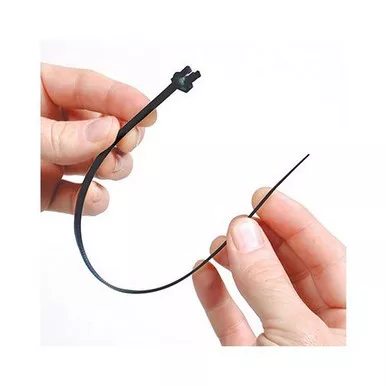 Sirchie ET100 Nylon Releasable 12" Evidence Ties (100 Pack)