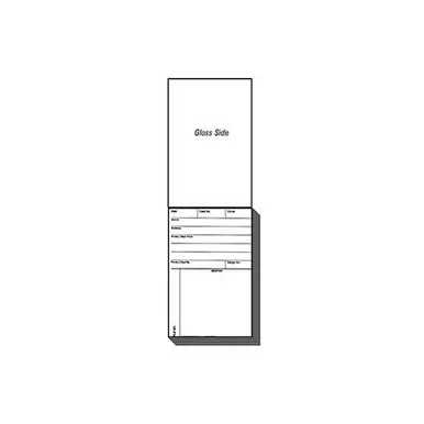 Sirchie LB001SP Sketch Card Pad, Gloss White, 5.5" x 8.25"