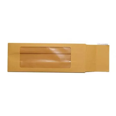Sirchie Manila Evidence Envelope w/ Viewing Window (100 Pack)