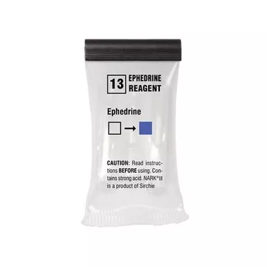 Sirchie NARK20013 NARK II Test 13 Ephedrine Pseudoephedrine Reagent, Box of 10