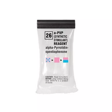 Sirchie NARK20026 NARK II Test 26 a-PVP Bath Salts Reagent, Box of 10