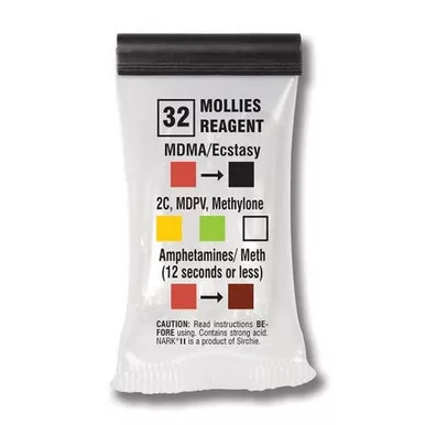 Sirchie NARK20032 NARK II Test 32 Mollies Reagent, Box of 10