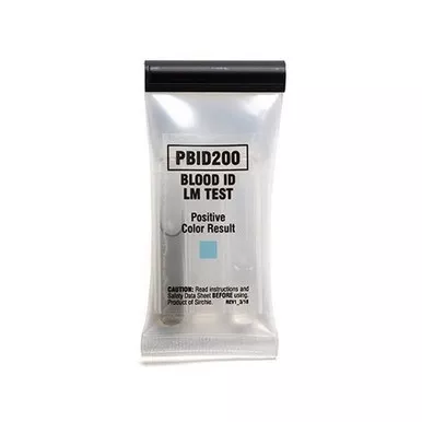Sirchie PBID200 Blood ID Leuco-Malachite Reagent Kit, Box of 10