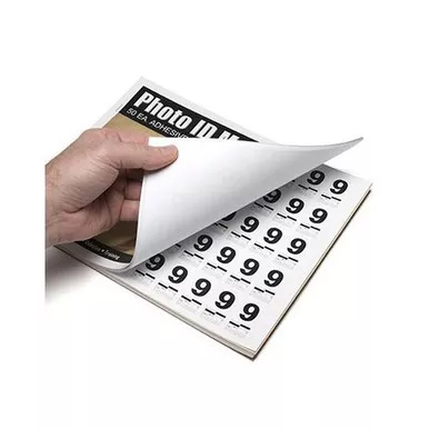 Sirchie PIM600 Photo ID Marker Book (0-9)