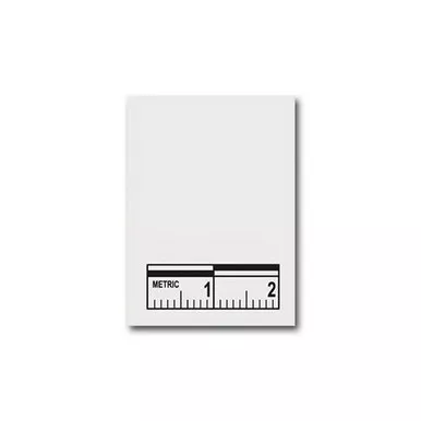Sirchie PIM700 Photo ID Markers w/ 2cm Scale (Blank), 200 Pack