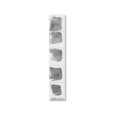 Sirchie Postmortem Record Strips w/ Adhesive Backing, 8" x 1.5", 100 Pack