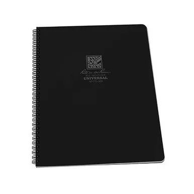 Sirchie RR773MX All-Weather Side Spiral notebook, 8.5" x 11"