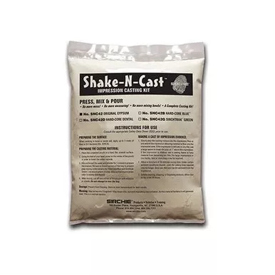 Sirchie Shake-N-Cast Impression Casting Kit