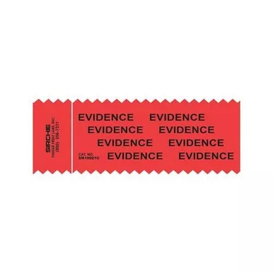 Sirchie SirchMARK Evidence Integrity Shorts, 1.38" x 3.50"