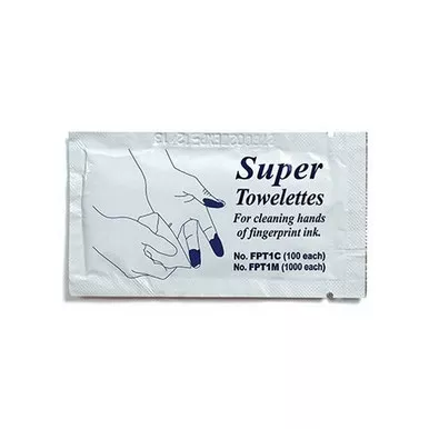 Sirchie Super Cleaner Towelettes