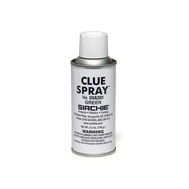 Sirchie UVA201 ClueSpray Fluorescent Invisible Detection Powder, Light Buff/Green, 6 Ounce