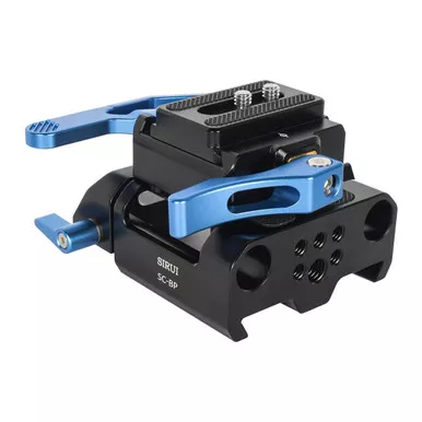 SIRUI SC-BP Universal 15mm Rod Clamp Camera Quick Relesae Compatible Baseplate (SC-BP)