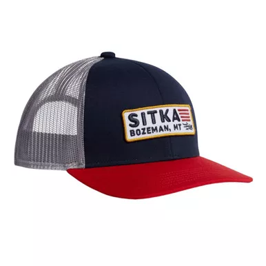 SITKA Men's Patriot Mid Pro Eclipse OSFA Trucker Hat (600368-EC-OSFA)