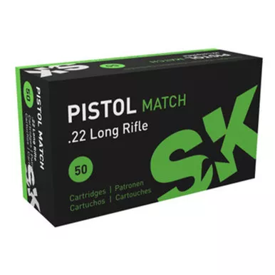 SK .22 LR, Pistol Match 50 Rnd
