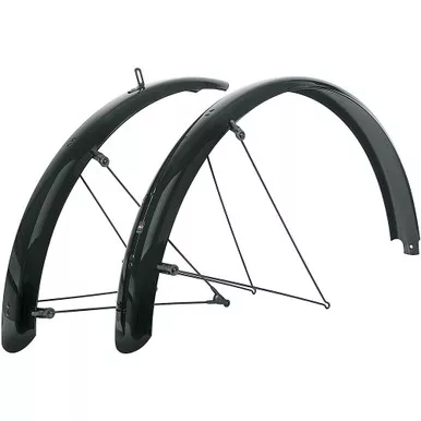 SKS Bluemels B53 26in Glossy Black Fender Set (11805)