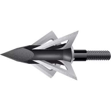 Slick Trick 15STX125 Crossbow Trick Broadheads, 125 Grain, Silver, 4 Pack