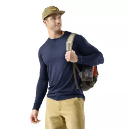 Smartwool Men's Classic All-Season Merino Base Layer Crew - Deep Navy - L