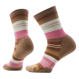 Smartwool Women's Everyday Saturnsphere Crew Socks - Mocha - L