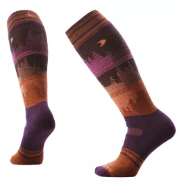 Smartwool Women’s Snowboard Twilight Vista Over The Calf Socks