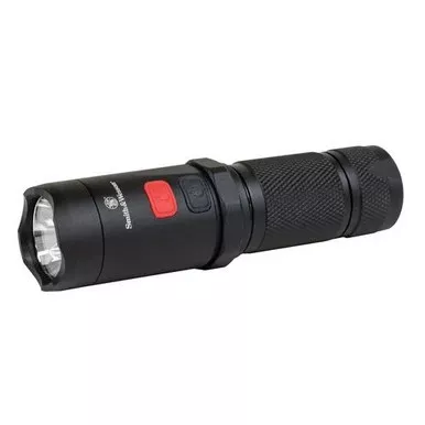 Smith & Wesson 1097656 Night Guard™ Elite Dual-Beam White & Red LEDs 400 Lumen Flashlight