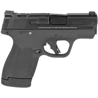 Smith & Wesson M&P9 Shield Plus Micro Compact 9mm, 3.1" Barrel, Armornite Finish, Black, Tritium Night Sights, Optics Ready, 13536, 10rd